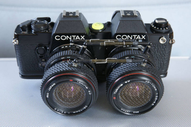 Contax 139 3D Stereokamera Sonderanfertigung - Foto Film Cam Optik - Kernen