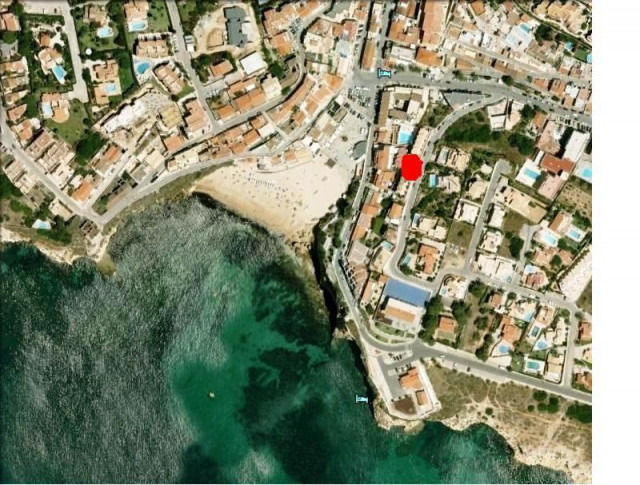 2254 T1 Apartment im Zentrum von Carvoeiro nur 50 Meter zum Strand - Immobilien - Carvoeiro