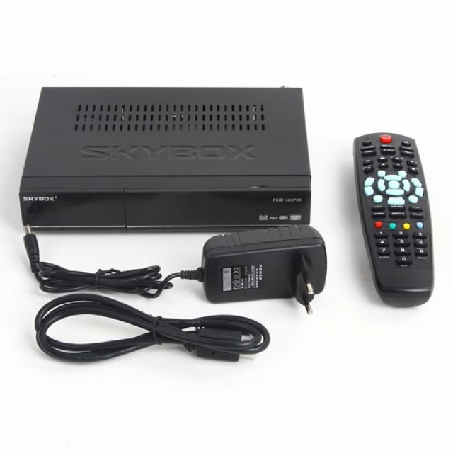 Satelliten Receiver Full HD Set Skybox F3S - Tv Hifi Video Audio - Thun