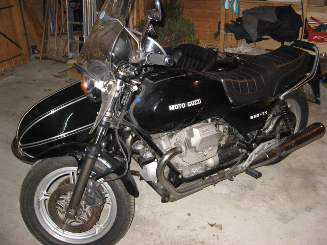 Moto Guzzi Gespann 850 T5 Watsonian  - Motorraeder und Teile nach Marken - Soyen