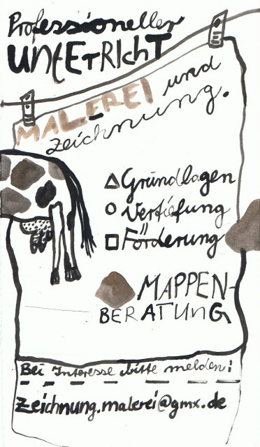 STUDENT AT THE ART ACADEMY OFFERS TO GIVE PAINTING LESSONS - Lernen Lehren Lesen - Berlin