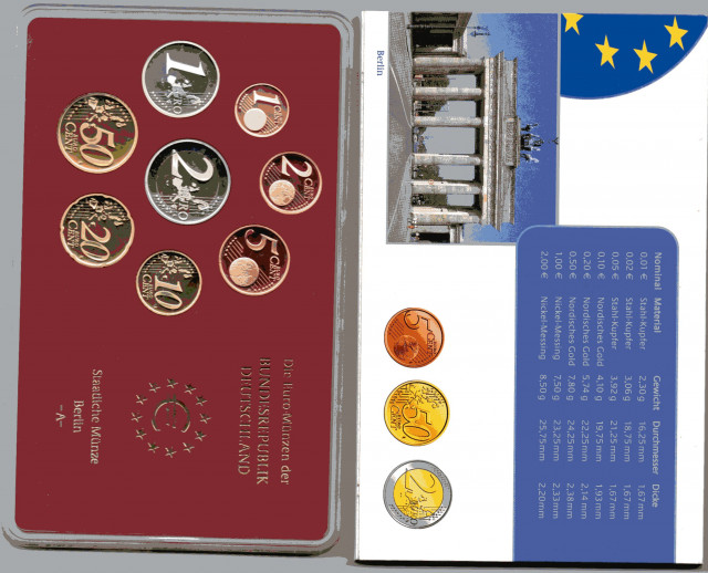 Kursmünzensätze in Euro polierte Platte  - Hobby Spiele - Hannover