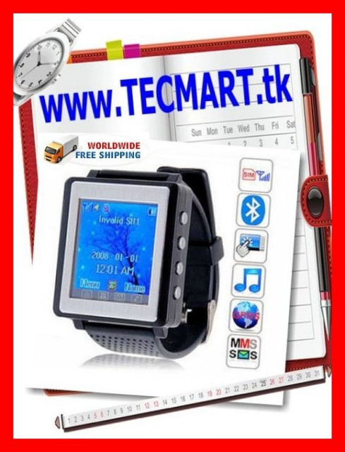 Handy Uhr Ak810 Triband Bluetooth nur € 33 versandkostenfrei - Telekommunikation - München