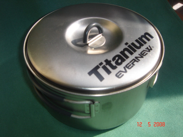 Titan-Geschirr, extrem leicht, TITANIUM EVERNEW - Camping - Frankfurt Main