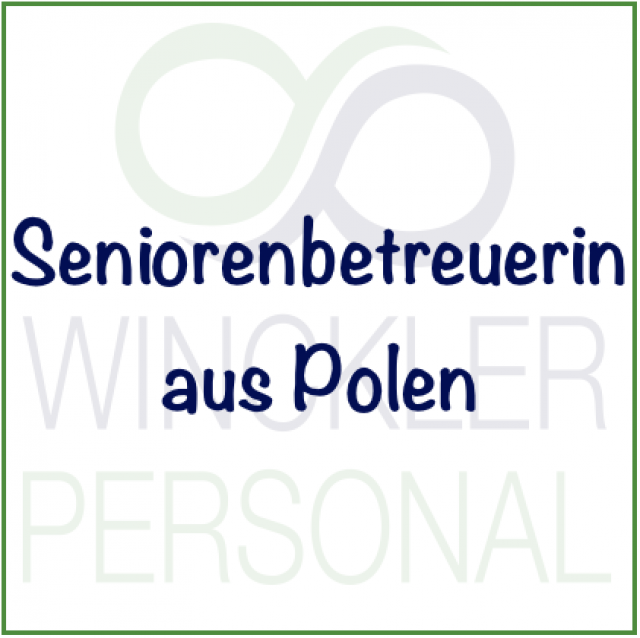 Seniorenbetreuerin aus POLEN sucht legale Arbeit in Deutschland - Dienstleistungen Business Gewerbe - BERLIN