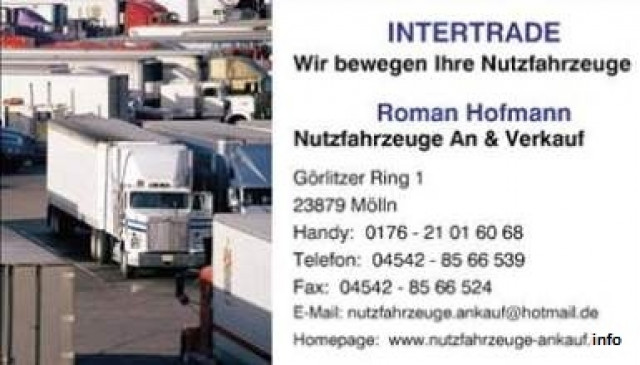 Wir kaufen ständig Ihre gebrauchte Nutzfahrzeuge an. - Autos nach Marken - Mölln