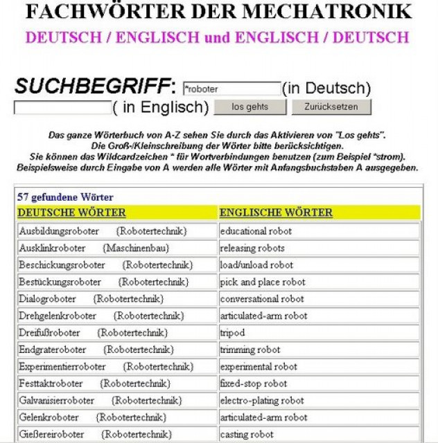 Lexikon Mechatronik + Technisches Englisch Wörterbuch Automobiltechnik/ Kraftfah - Lernen Lehren Lesen - Seligenstadt