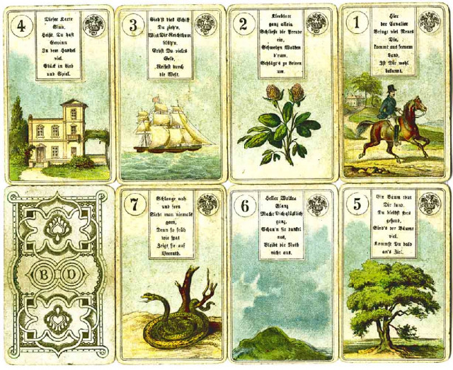 Lenormand-Wahrsage-Karten No. 2 von Dondorf  - Hobby Spiele - Essen