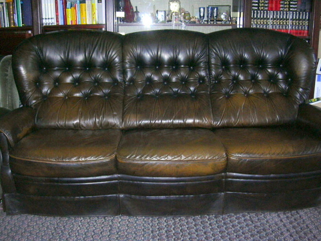 Große Ledercouch (270 cm)  - Moebel Haushalt - Duisburg