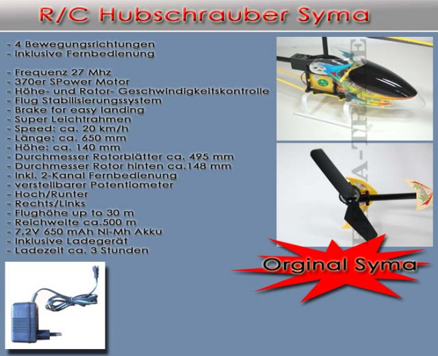 Funkgesteuerter RC Hubschrauber Dragonfly SOFORT LIEFERBAR - Modellbau - Essen