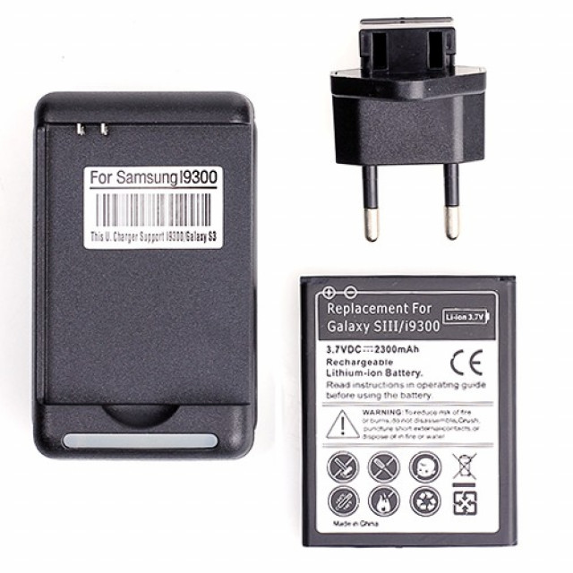 Samsung Galaxy S3 Batterie Akku + Ladegerät 2300mAh - Telekommunikation - Thun