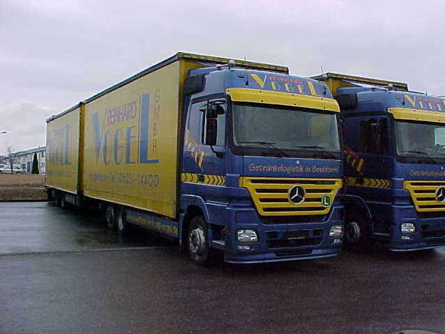 Mercedes-Benz 2546LL 6x2 MP2 Jumbozug 123m Fa.Scherf 07451-53830 - Nutzfahrzeuge - Horb