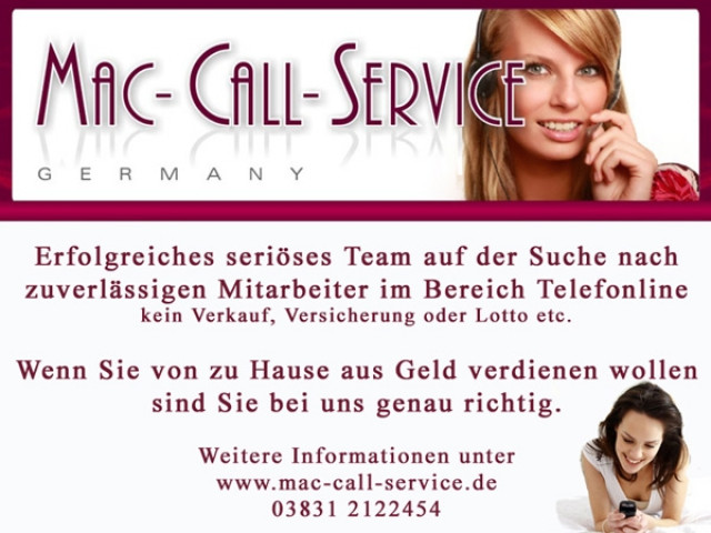 Telefonline sucht engagierte Mitarbeiterinnen, Heimarbeit  - Stellenmarkt - Berlin