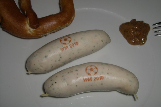 Weisswurst goes Fussball ! - Essen Trinken Genuss - ergolding
